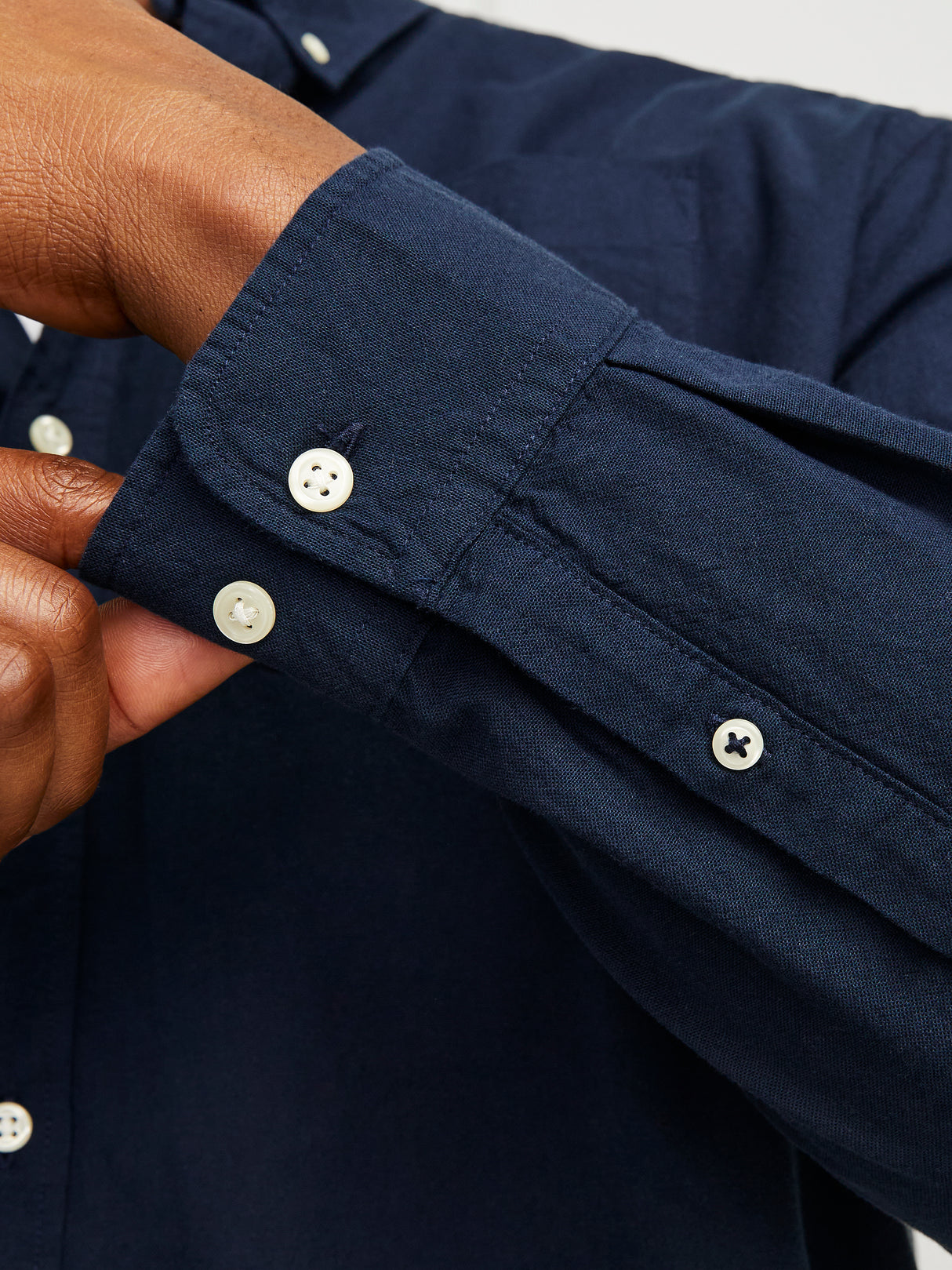 Jack & Jones Oxford Navy Shirt Navy