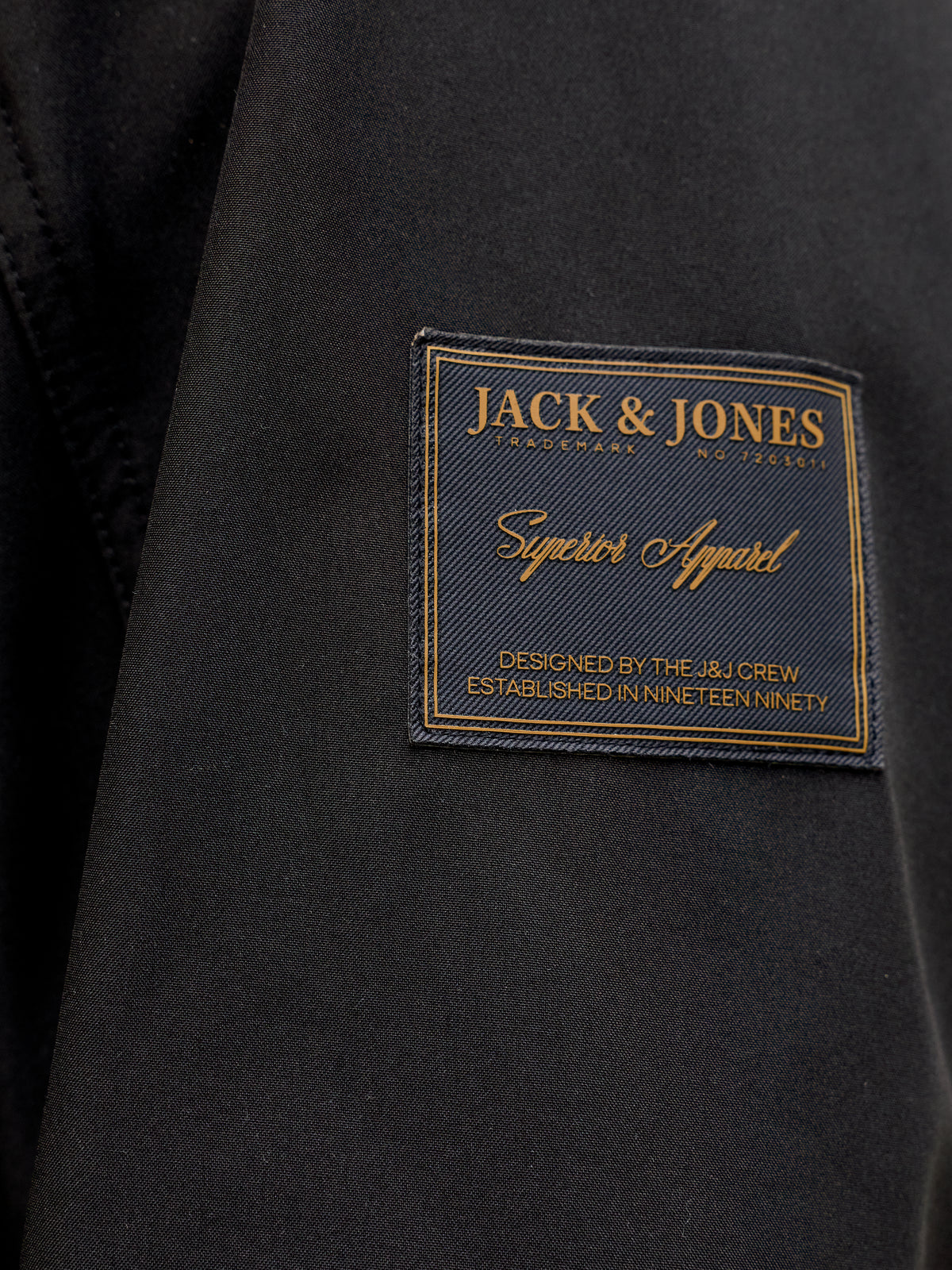Jack & Jones Parker Softshell Jacket Black