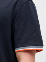 Jack & Jones Paulos Black And Neon Polo Black