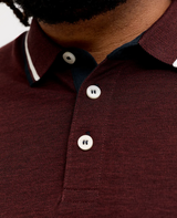 Jack & Jones Paulos Fired Brick Polo Red