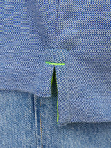 Jack & Jones Paulos Cobalt And Neon Polo Blue