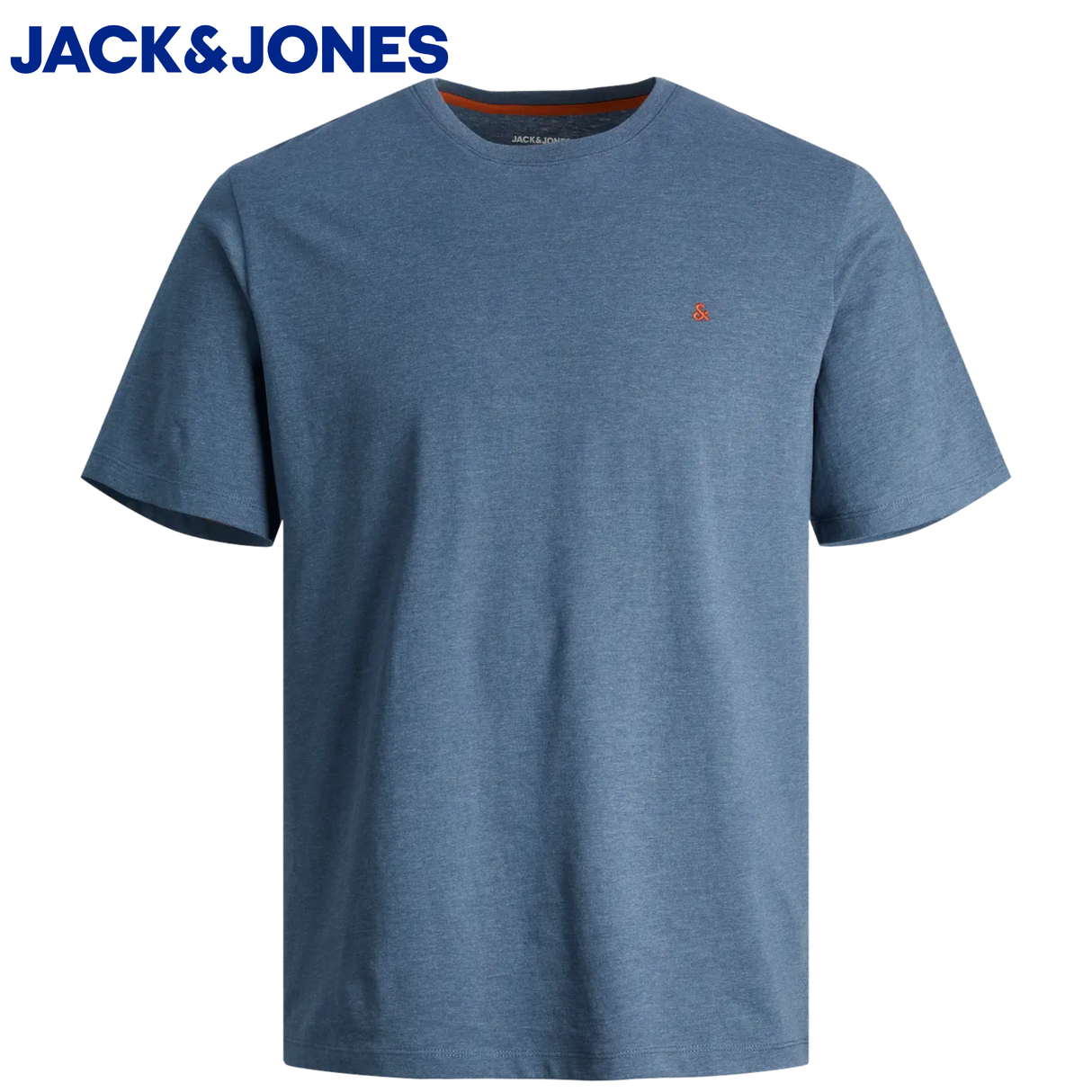 Jack & Jones Paulos Crew Neck Denim Tee Blue