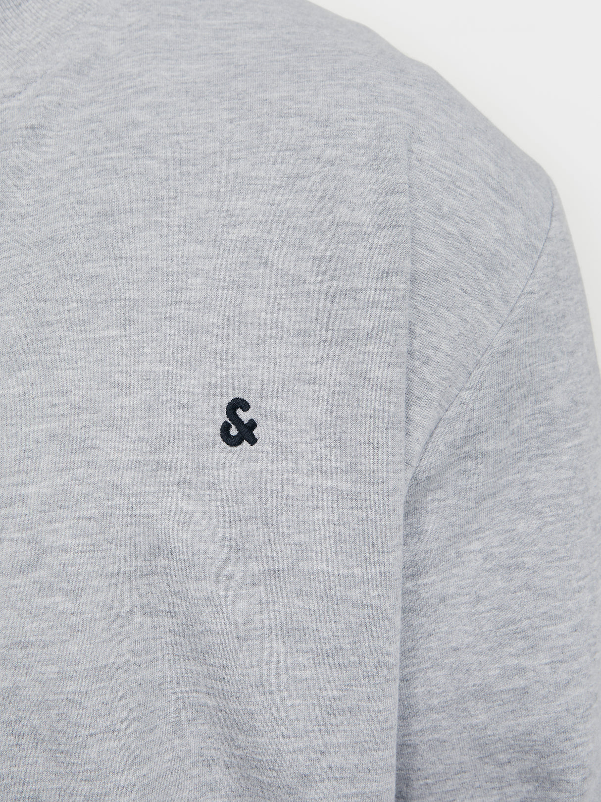 Jack & Jones Paulos Full Zip Grey Sweat Grey