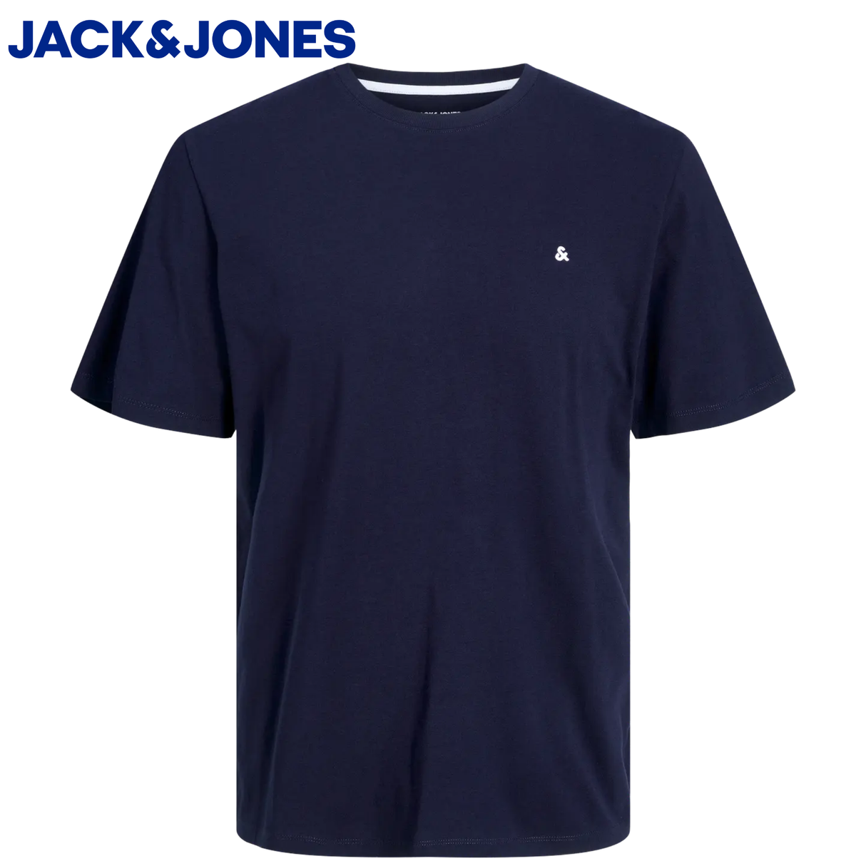 Jack & Jones Paulos Crew Neck Navy Tee Navy