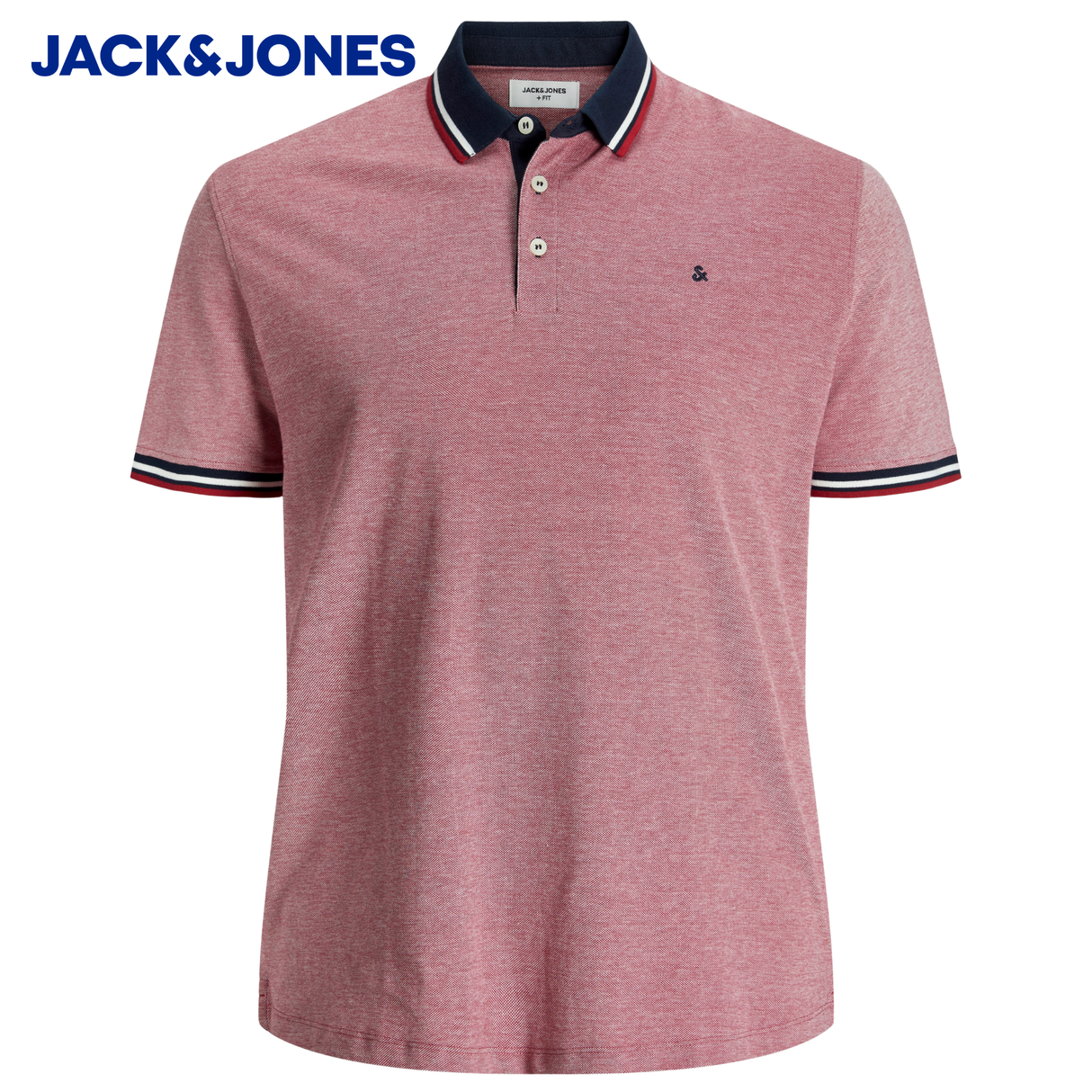 Jack & Jones Paulos Red Polo Shirt Red