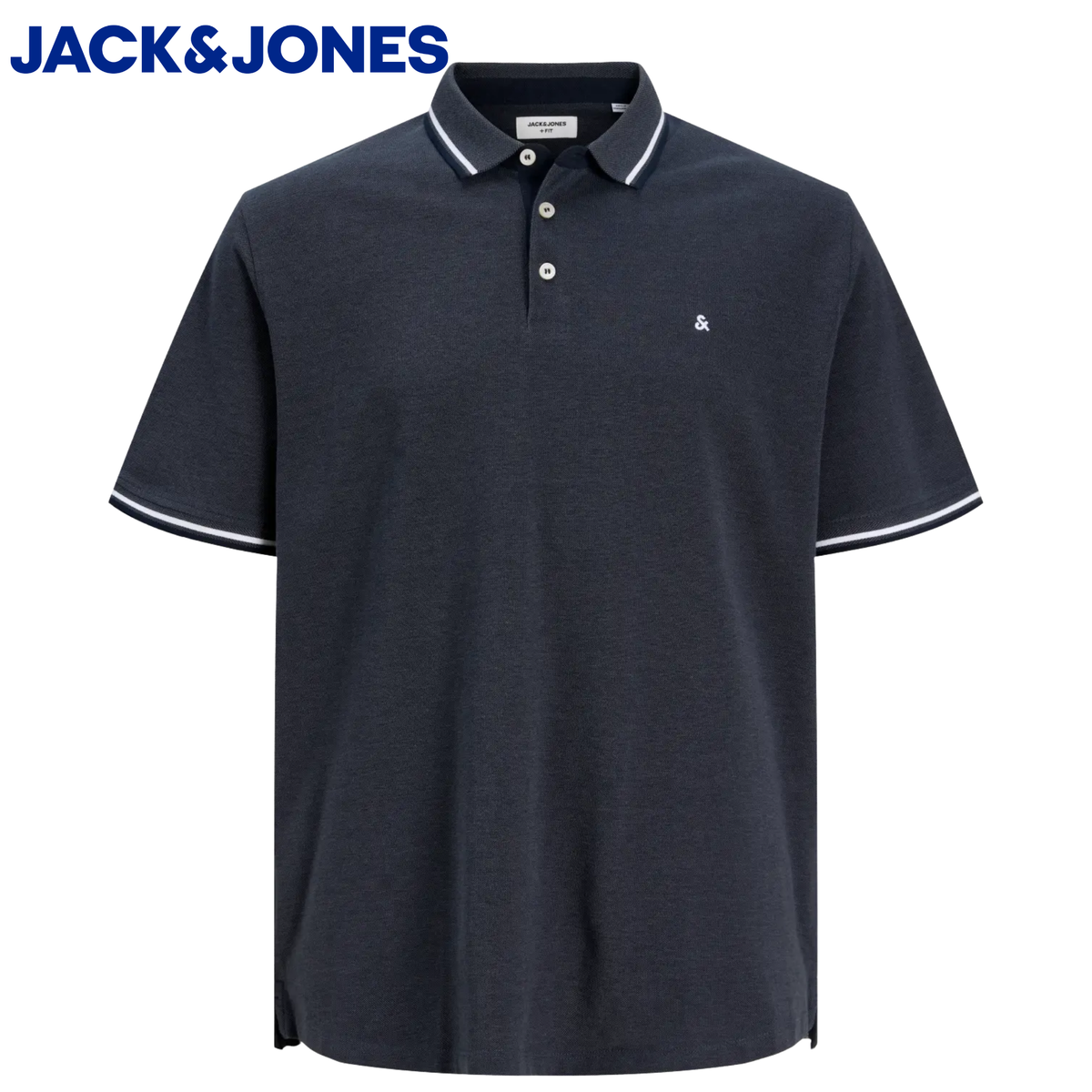 Jack & Jones Paulos Turbulence Polo Grey