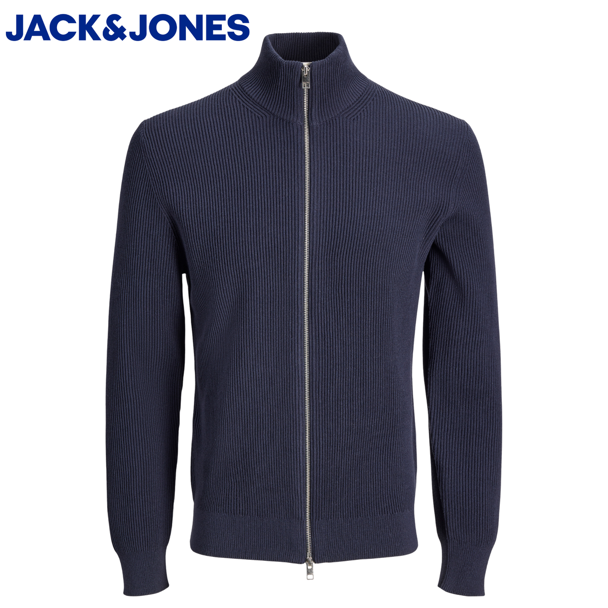 Jack & Jones Perfect Full Zip Navy Knit Navy