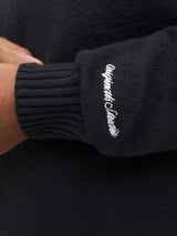 Jack & Jones Rebro Crew Neck Black Knit Black