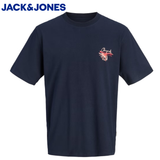 J&J Rhyeres Cap Tee Shirt Navy