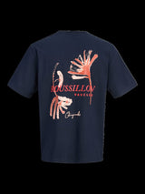 J&J Rhyeres Cap Tee Shirt Navy