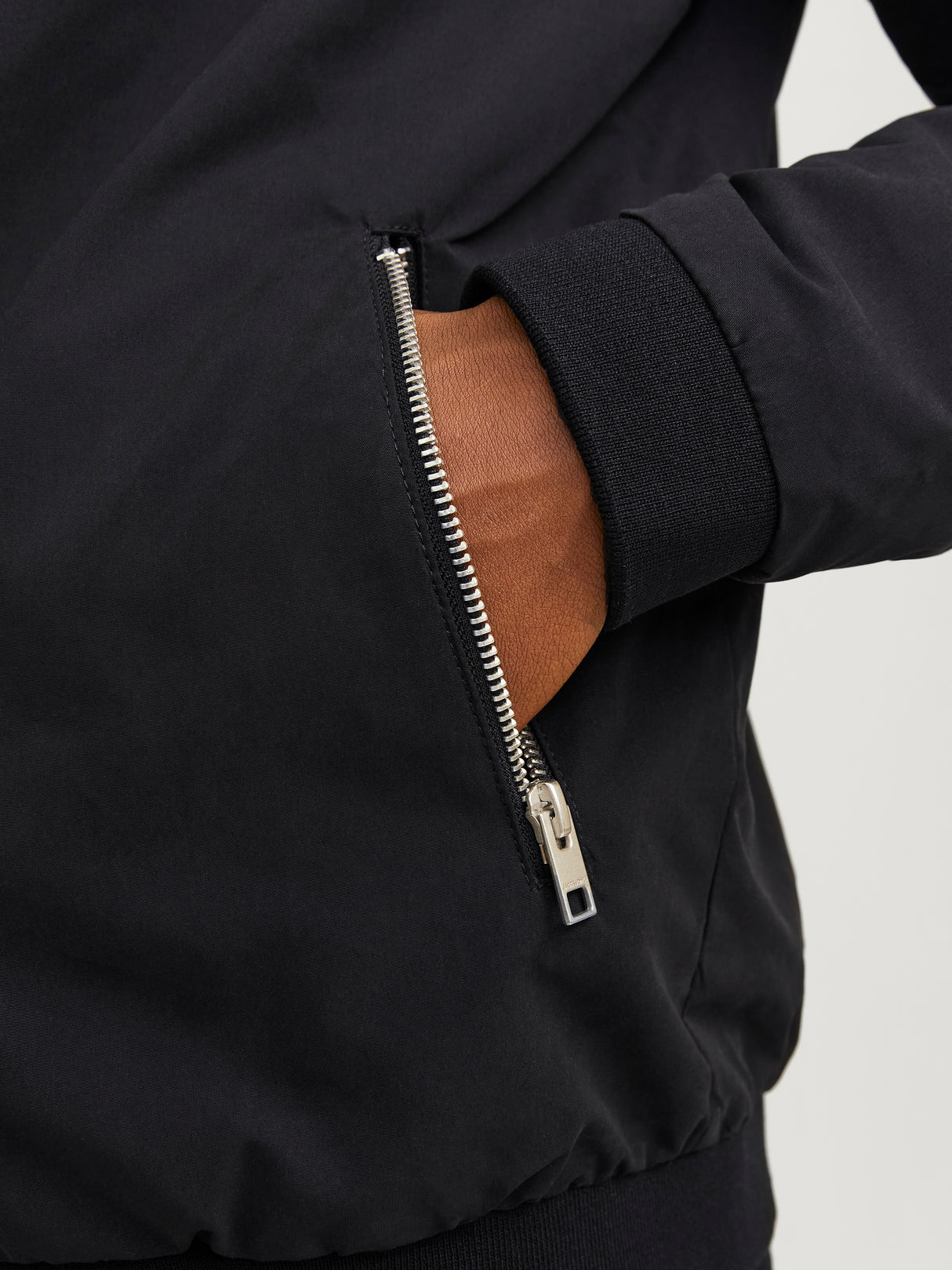 Jack & Jones Rush Harrington Jacket Black