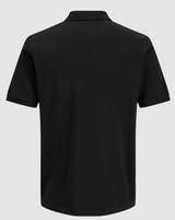 Jack & Jones Rush Logo Black Polo Shirt Black