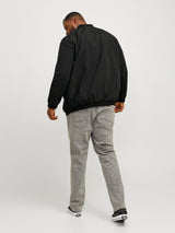 Jack & Jones Rush Black Bomber Jacket Black