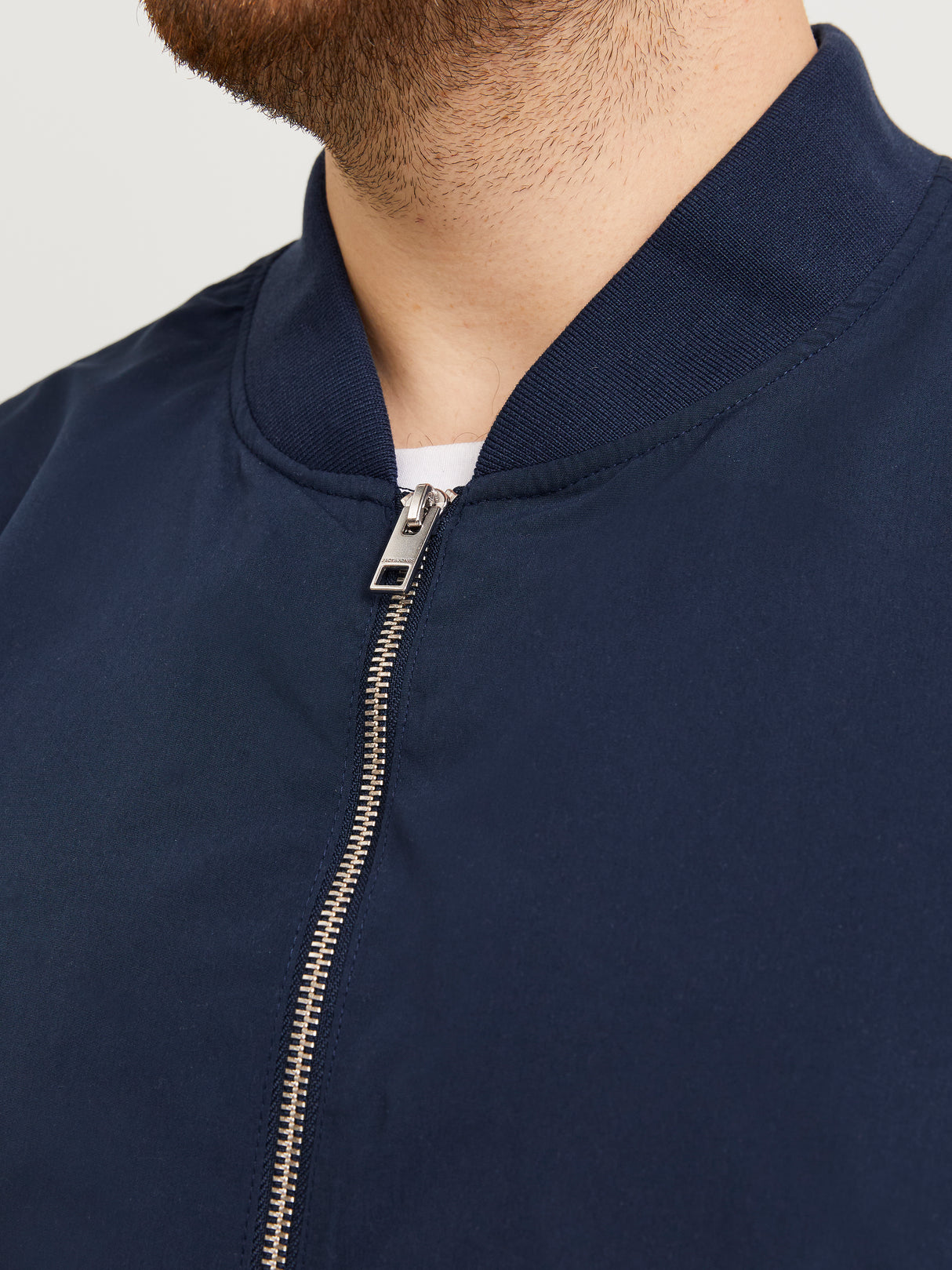 Jack & Jones Rush Navy Bomber Jacket Navy