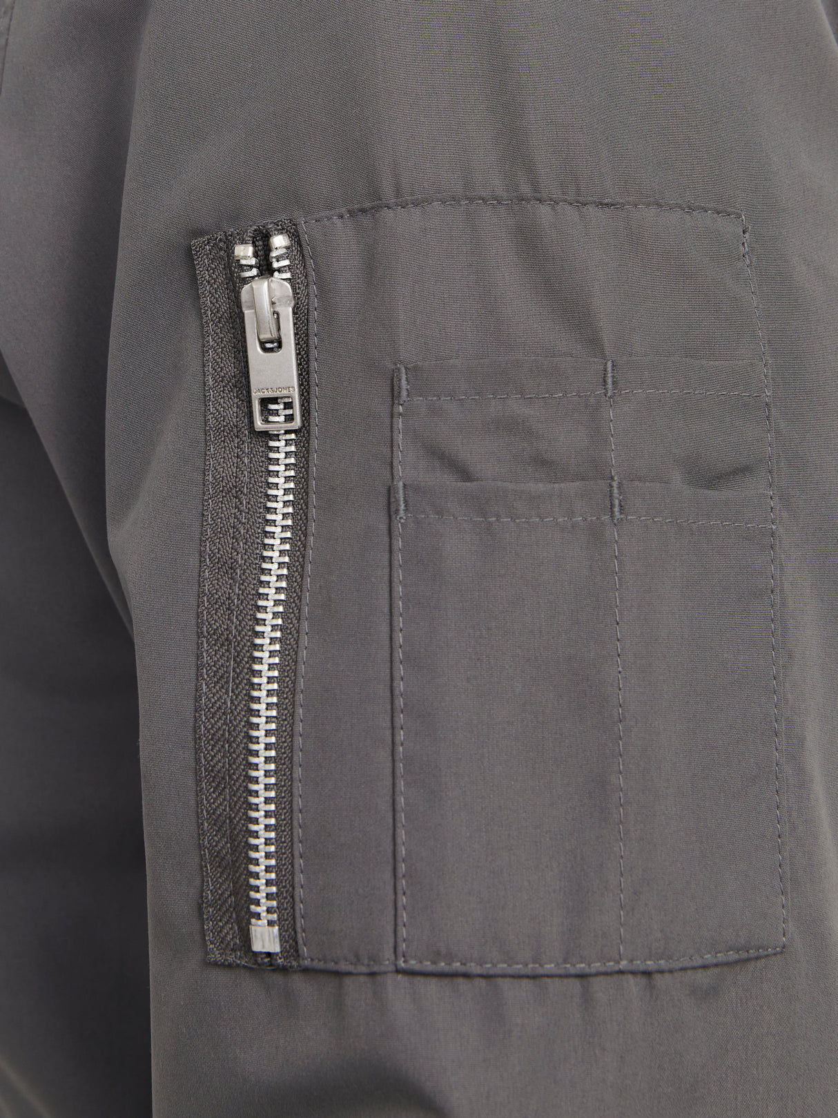 Jack & Jones Rush Castlerock Bomber Grey