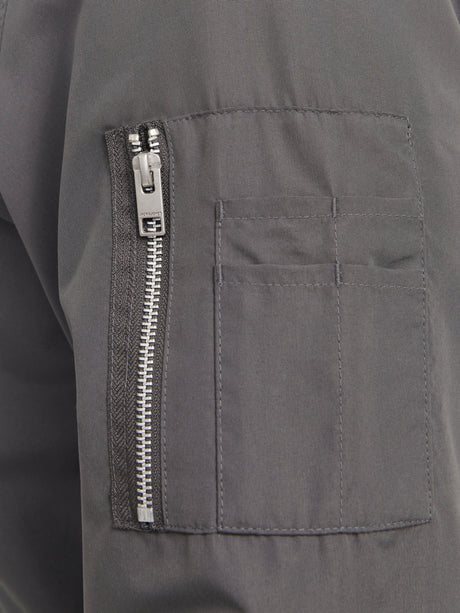 Jack & Jones Rush Castlerock Bomber Grey