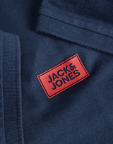 Jack & Jones Rush Logo Navy Polo Shirt Navy