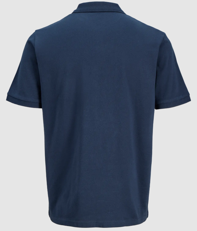 Jack & Jones Rush Logo Navy Polo Shirt Navy