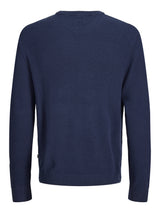 Jack & Jones Ryder Crew Neck Navy Knit Navy