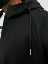 Jack & Jones Softshell Hooded Jacket Black