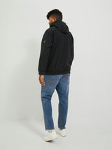 Jack & Jones Softshell Hooded Jacket Black