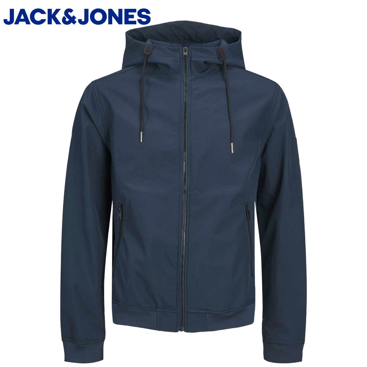 Jack & Jones Softshell Hooded Jacket Navy