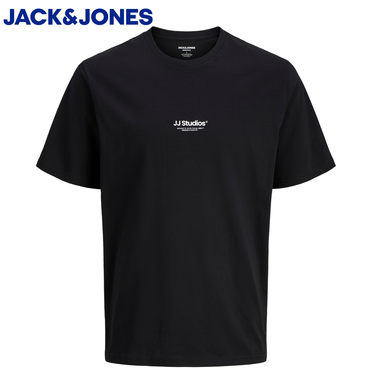 Jack & Jones Soho Logo Black T-Shirt Black