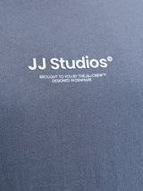 Jack & Jones Soho Logo Turbulence Tee Blue