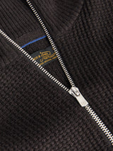 Jack & Jones Stanley Half Zip Brown Knit Brown