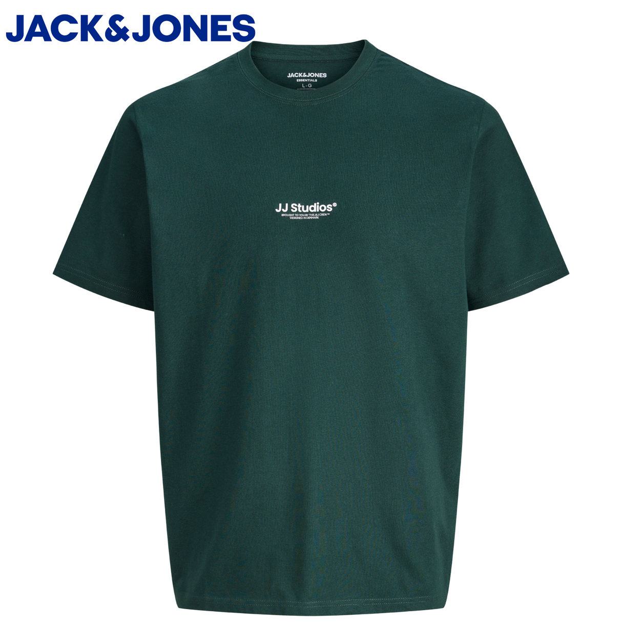 Jack & Jones Soho Logo Scarab T-Shirts Green