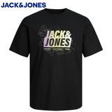 Jack & Jones Summer Logo Black Tee Black
