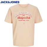 Jack & Jones Logo Peach T-Shirt Pink