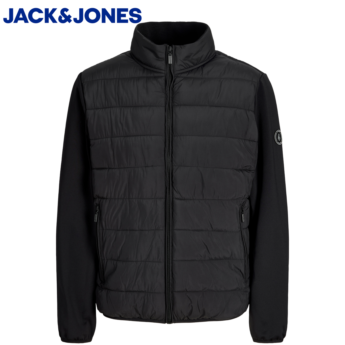Jack & Jones Tate Hybrid Black Jacket Black