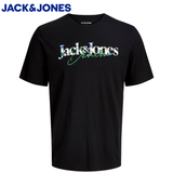 Jack & Jones Tom Logo Black T-Shirt Black