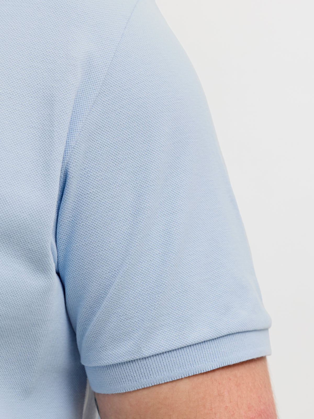 Jack & Jones Weston Chambray Blue Polo Blue