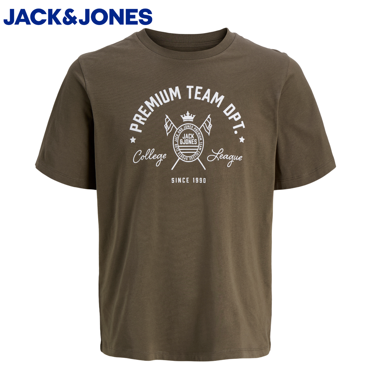 Jack & Jones Zander Crocodile T-Shirt Green