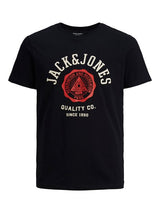 Jack & Jones Elogo Black T-Shirt Black