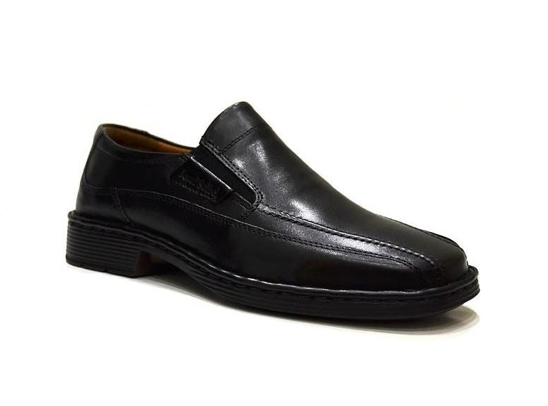 Josef Seibel Bradford Black Slip On Shoe Black