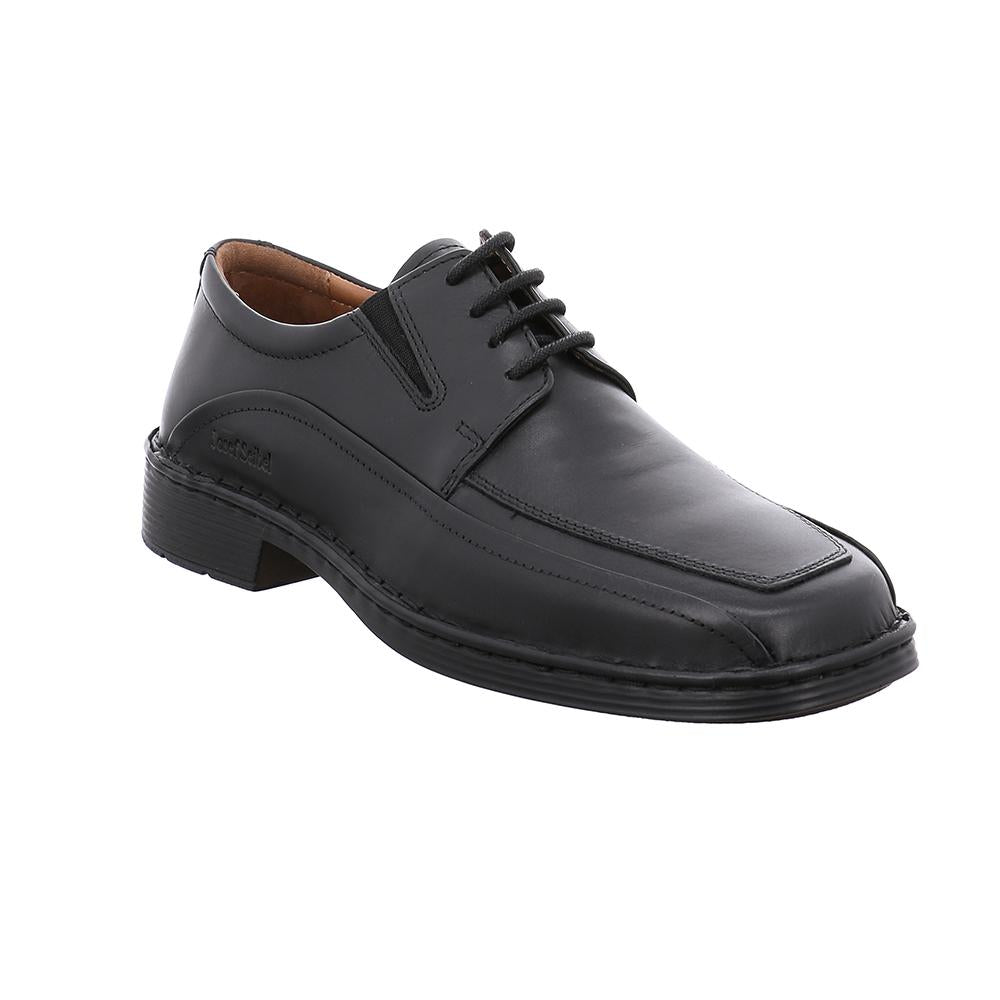 Josef Seibel Brian Black Lace Shoe Black