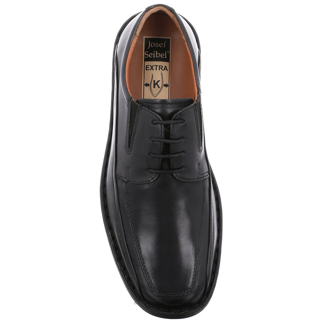 Josef Seibel Brian Black Lace Shoe Black