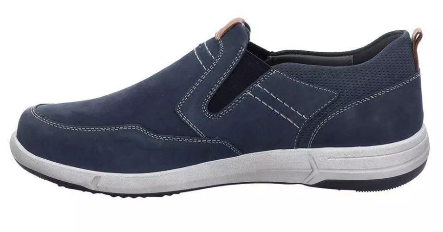 Josef Seibel Enrico 04 Slip On Navy Shoe Blue