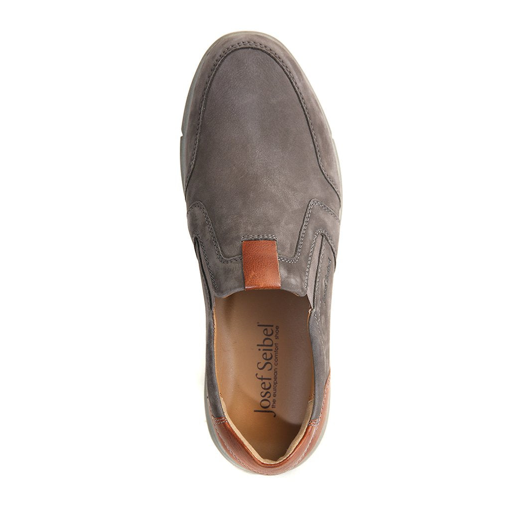 Josef Seibel Enrico Nubuck Grey Shoe Grey