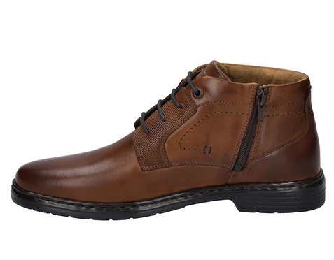 Josef Seibel Alastair 17 Side Zip Boot Brown