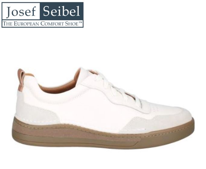 Josef Seibel Cleve 01 White Shoe White