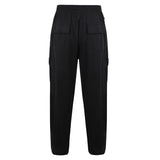 Kam Lightweight Cargo Black Joggers Black