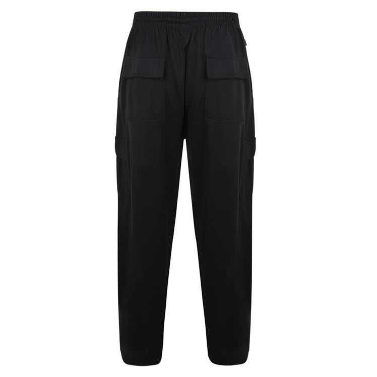 Kam Lightweight Cargo Black Joggers Black