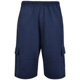Kam Lightweight Navy Cargo Shorts Navy