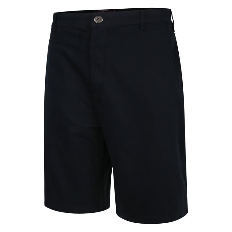 Kam Stretch Navy Chino Shorts Navy