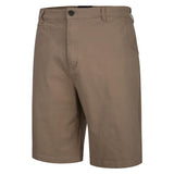Kam Sand Stretch Chino Shorts Beige