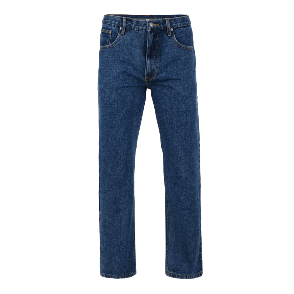 Kam Extra Tall Fit Stonewash Jeans Blue